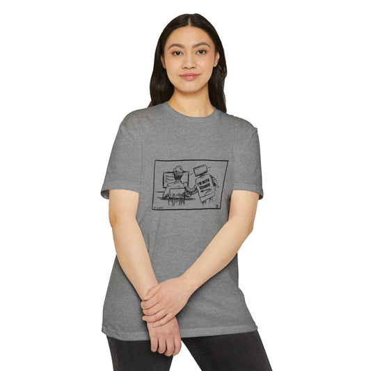 Robo-boss Funny Unisex CVC Jersey T-shirt